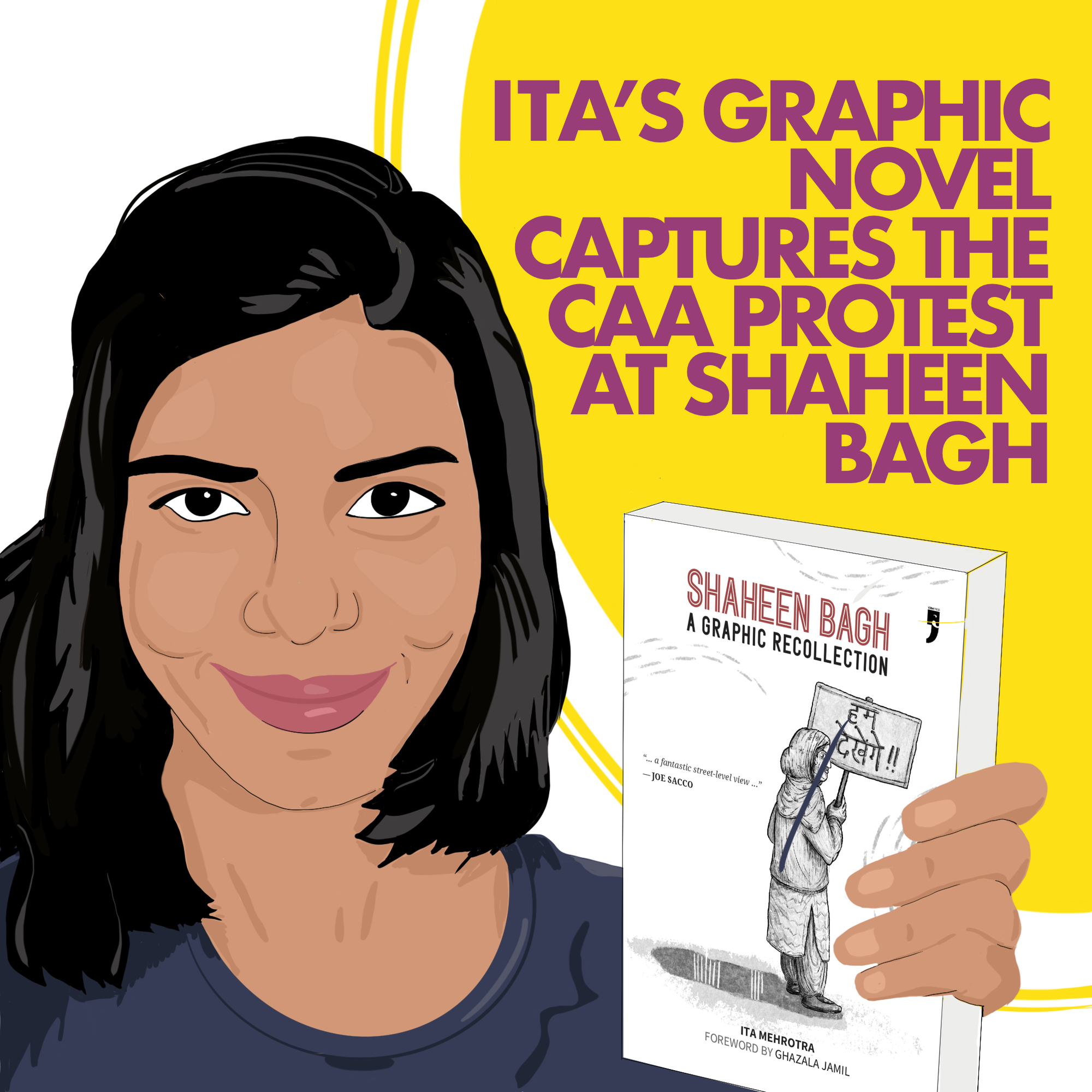 Ita's Graphic Novel Captures the CAA Protest at Shaheen Bagh